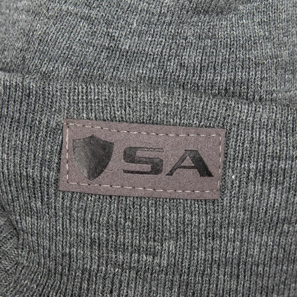 Billed Beanie |  Shield SA | Heather Grey PreOrder