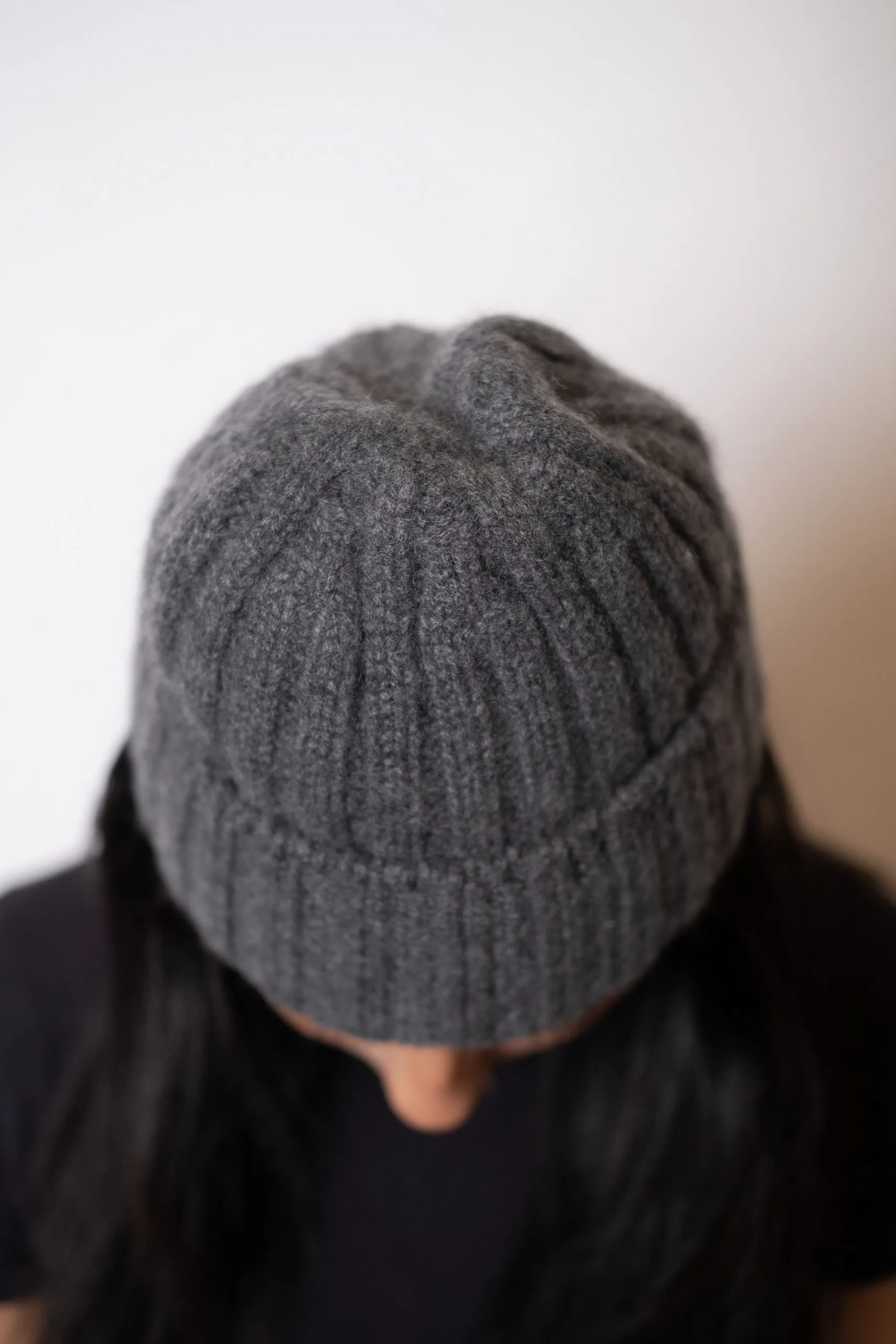 CASHMERE CASHMERE 2X2 RIB W/CAP