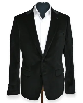 DÉCLIC 'Regal' Velvet Jacket - Black