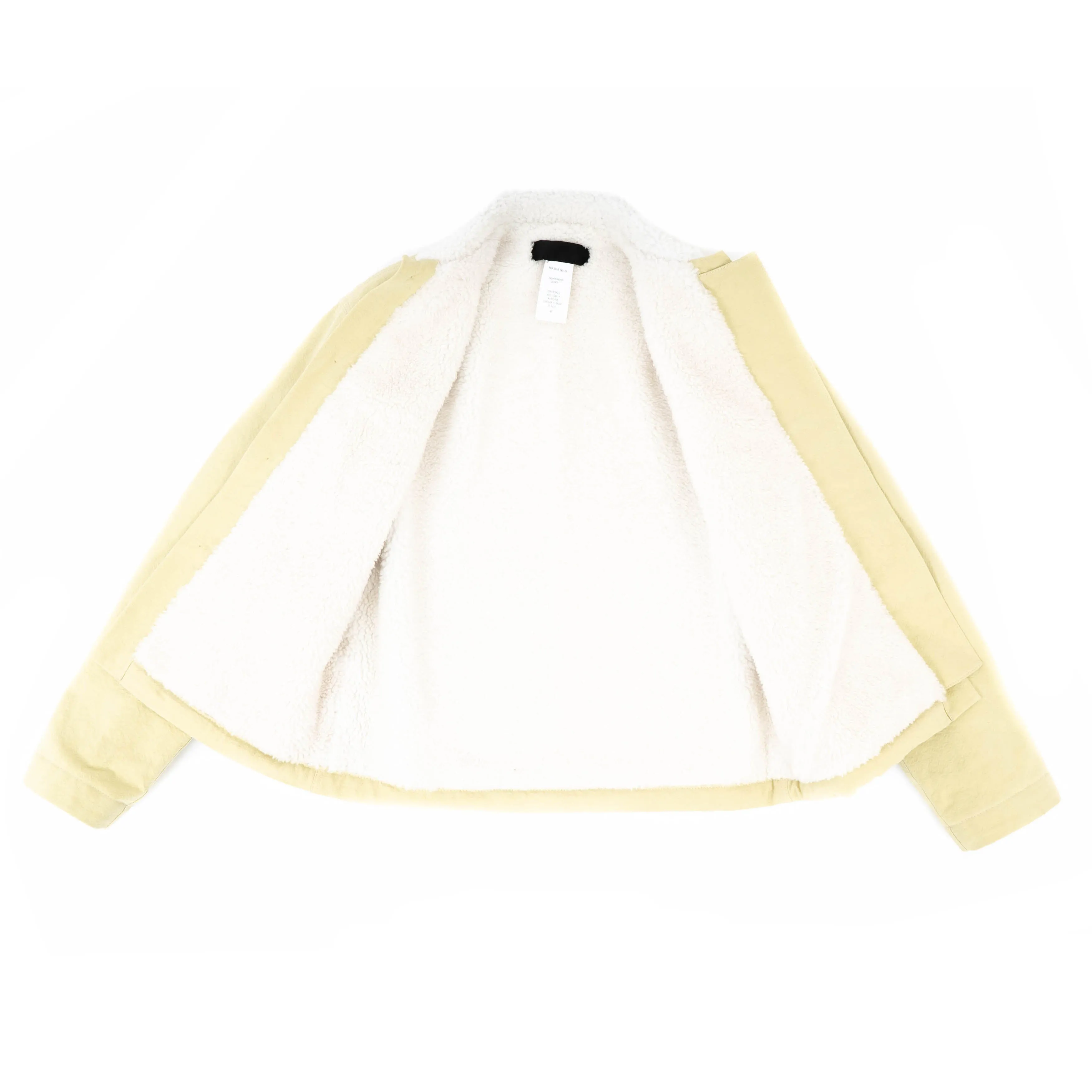 FW19 Yellow Workwear Shearling Jacket