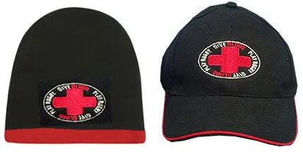 Give Blood Play Rugby Hat & Knit Cap- NEW COLORS