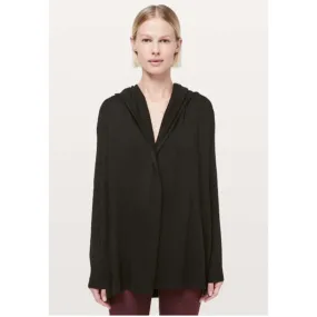 Lululemon Sundown Wrap Black sz 4