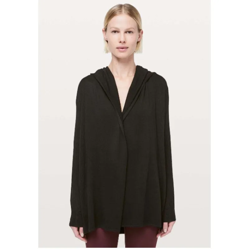 Lululemon Sundown Wrap Black sz 4
