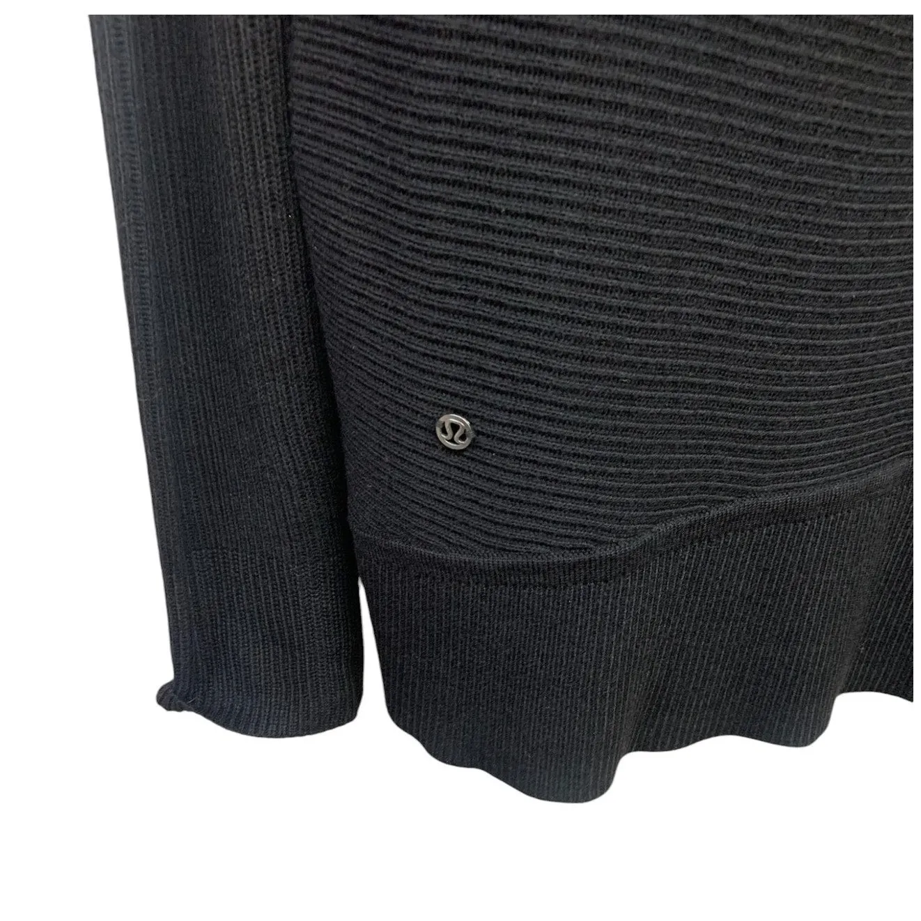 Lululemon Sundown Wrap Black sz 4