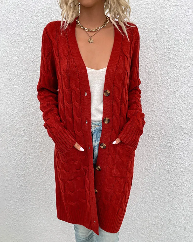 MEGAN™ |  LONG-SLEEVED KNITTED CARDIGAN FOR WOMEN