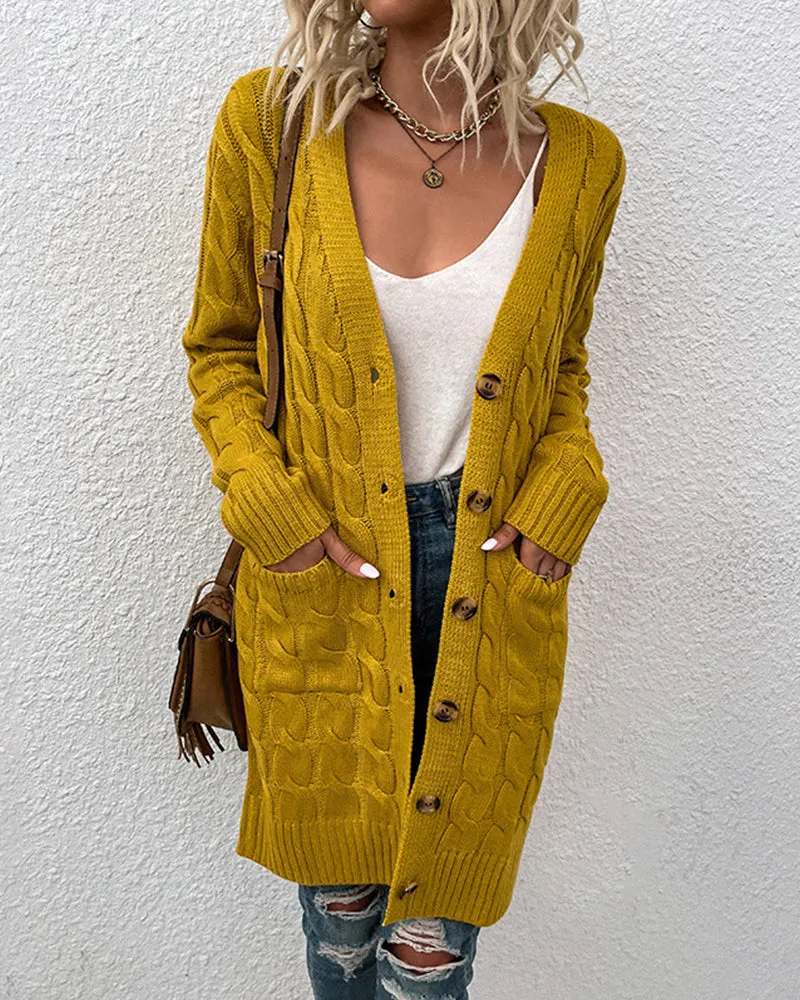 MEGAN™ |  LONG-SLEEVED KNITTED CARDIGAN FOR WOMEN
