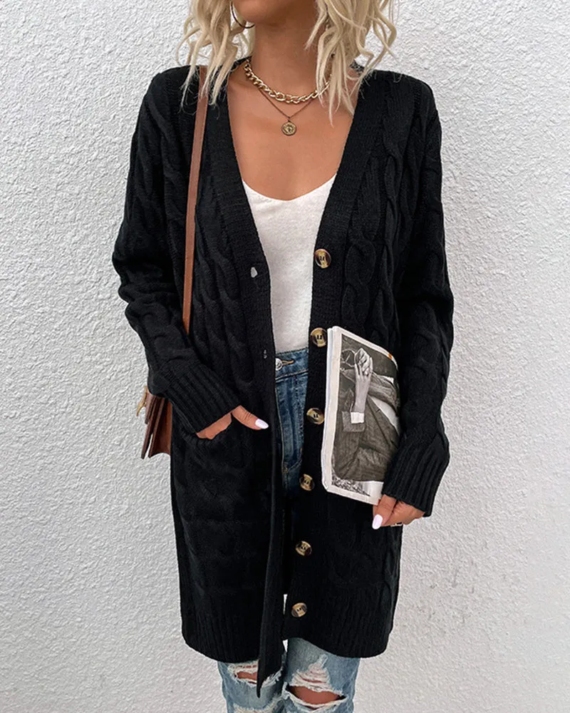 MEGAN™ |  LONG-SLEEVED KNITTED CARDIGAN FOR WOMEN