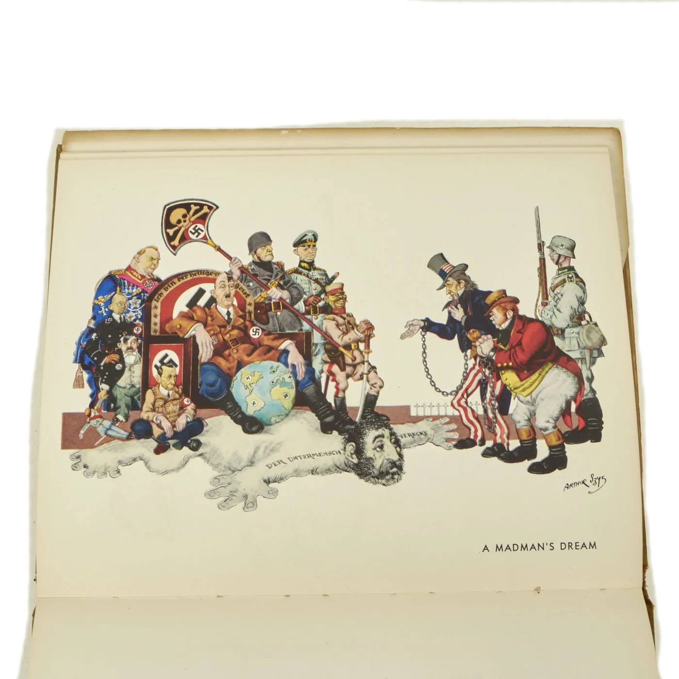 Original U.S. WWII First Edition The New Order by Arthur Szyk