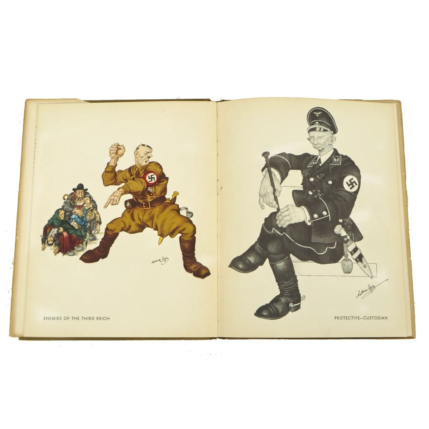 Original U.S. WWII First Edition The New Order by Arthur Szyk