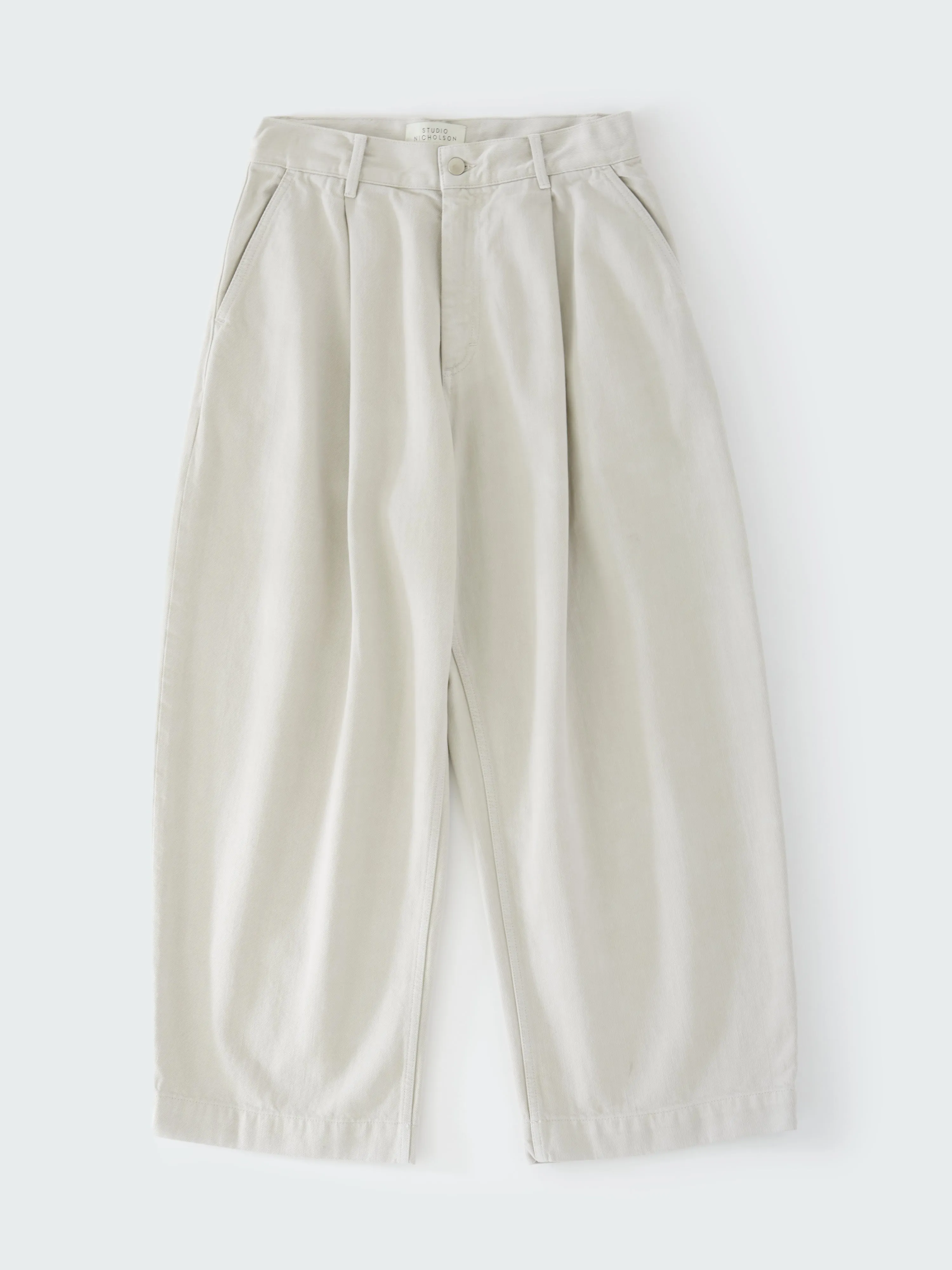 Puch Denim Pant in Bone Grey