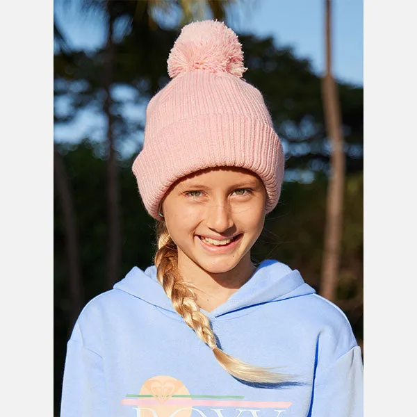 Roxy Island Youth Beanie - Prism Pink