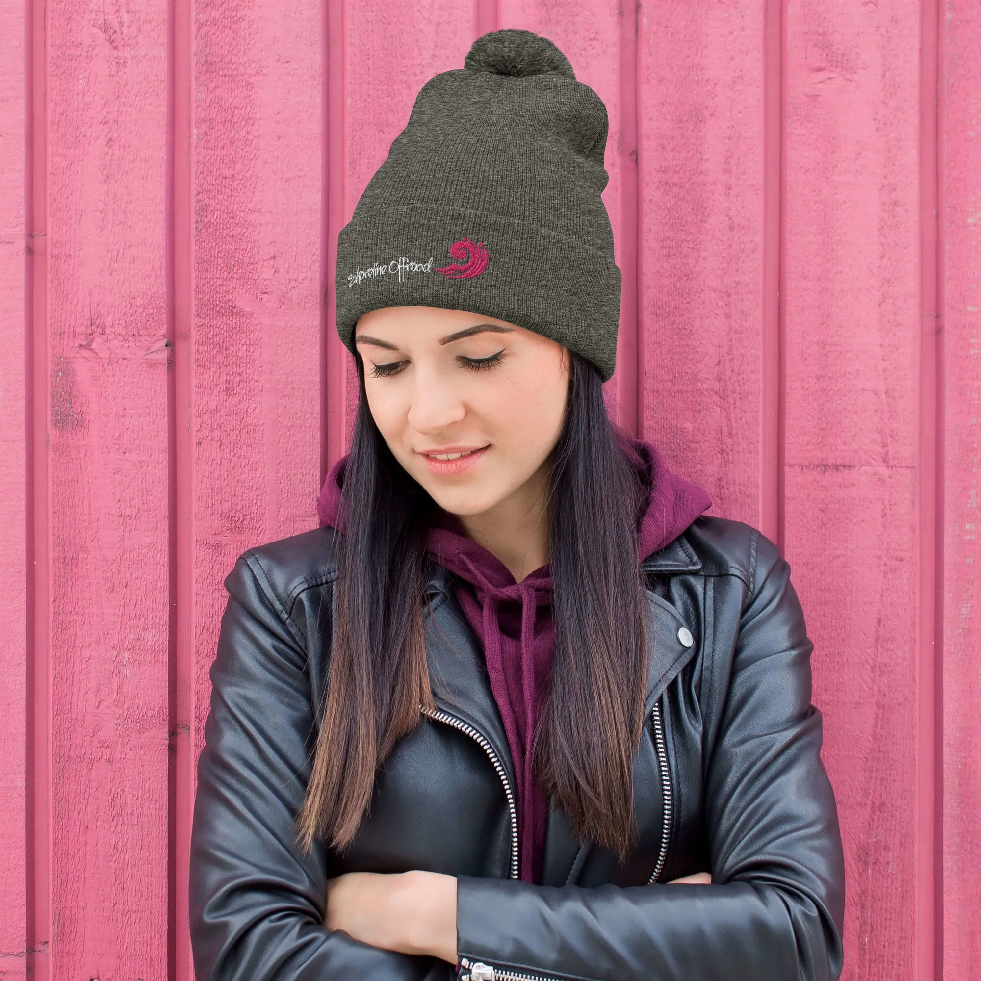 Shoreline Offroad Custom Off-road Apparel Pom-Pom Beanie