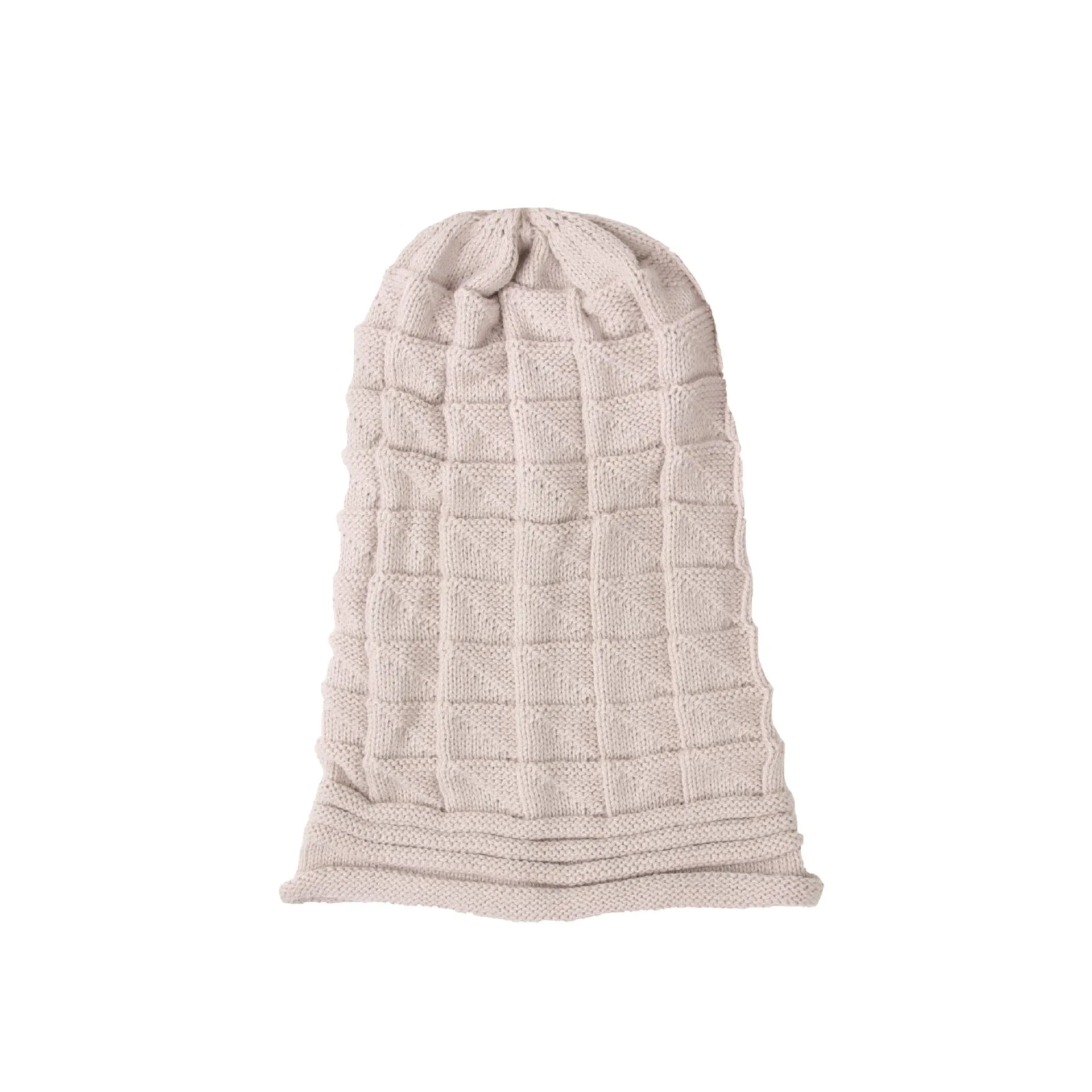 Slouchy Knit Beanie with a Soft Fit
