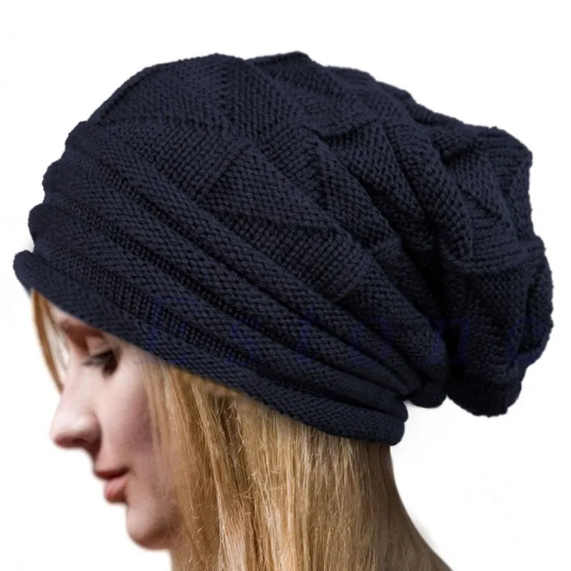 Slouchy Knit Beanie with a Soft Fit
