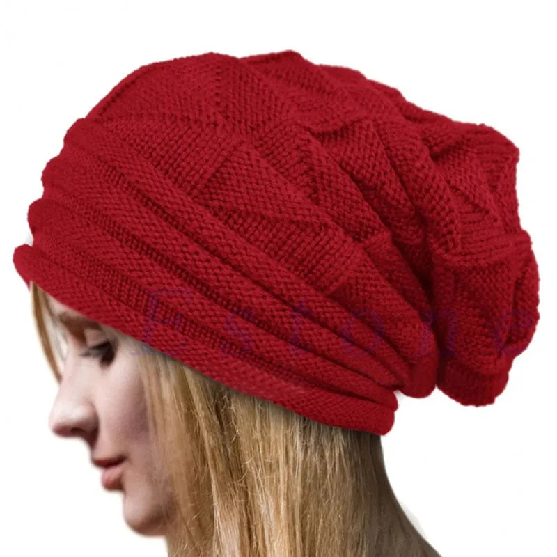Slouchy Knit Beanie with a Soft Fit