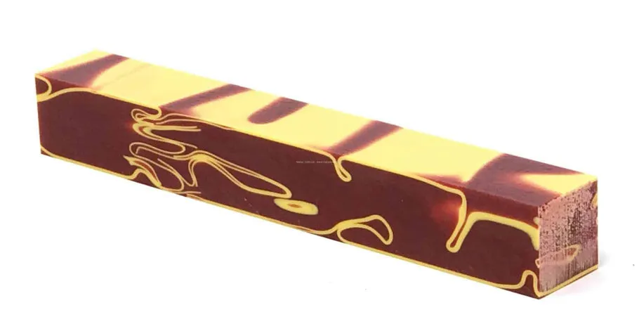 Swirl Pack 2 - Acrylic Kirinite Pen Blank