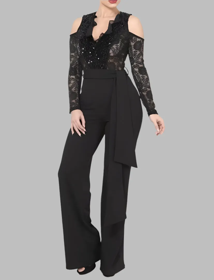 WOMEN "Sophisticated Elegant Lace Jumpsuit"