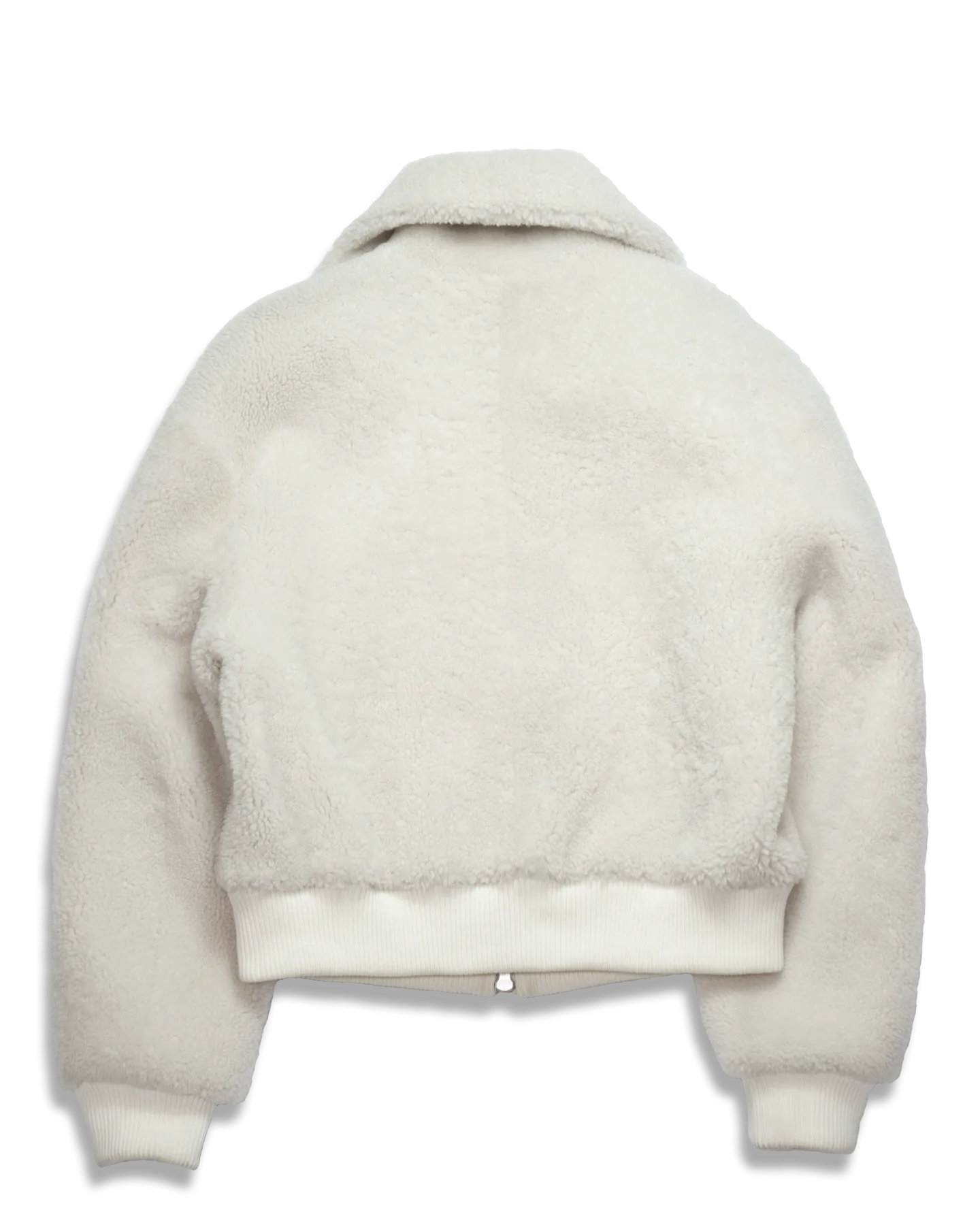 Women's Shearling Jacket in White